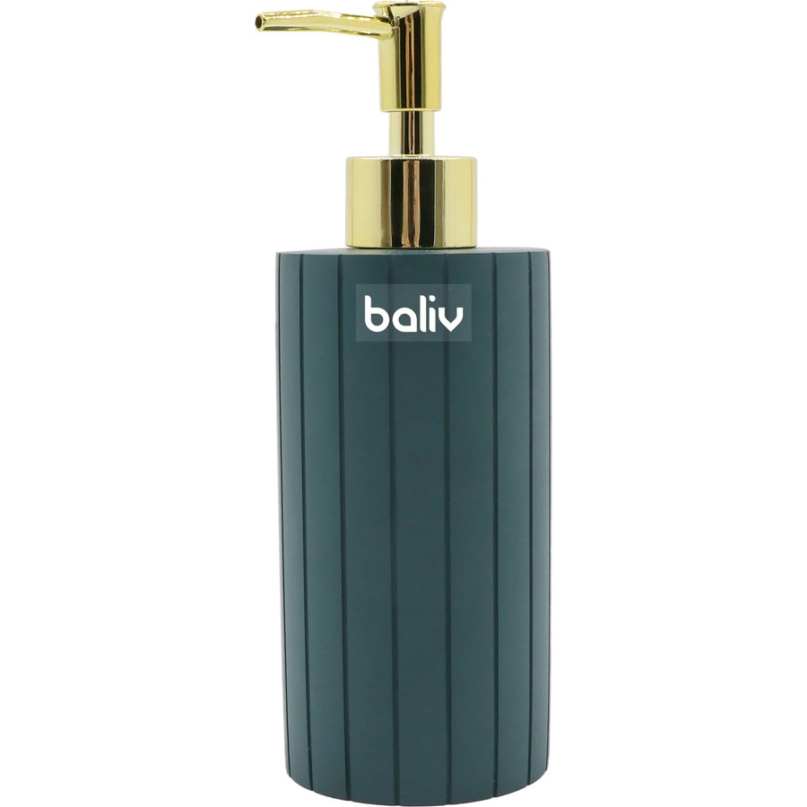 baliv Dark Wonder trend Seifenspender aus Polyresin in Petrol - Bild 2