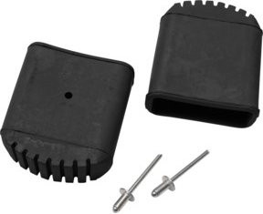 Hymer Gummischuhset in Schwarz für Holmgröße 73 mm - Bild 1