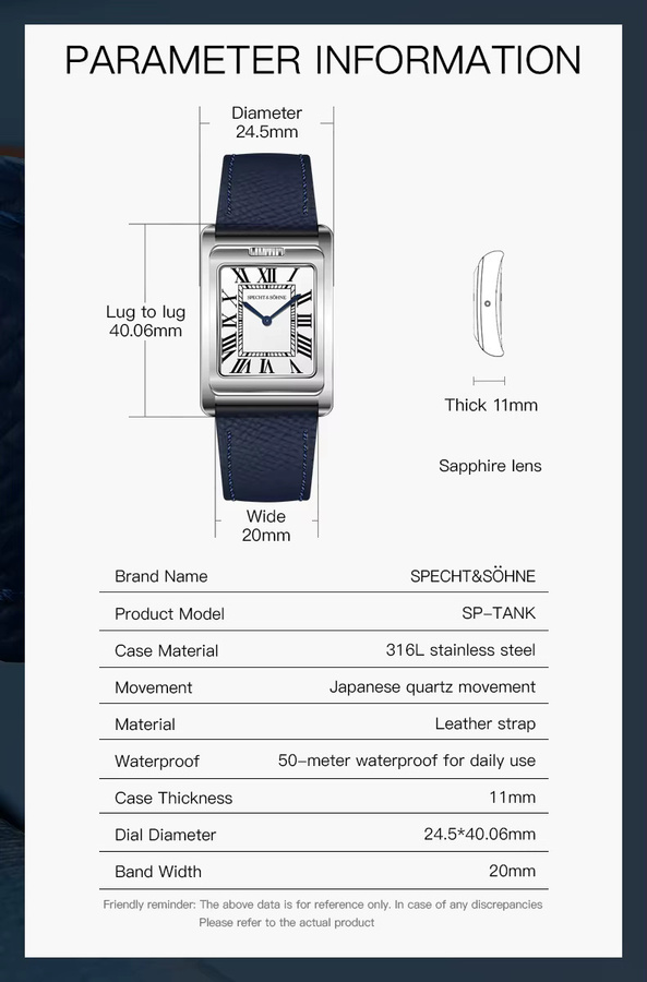 Specht & Söhne Armbanduhr, Edelstahl, Analog-Digital, Quarz, Herren - Bild 3