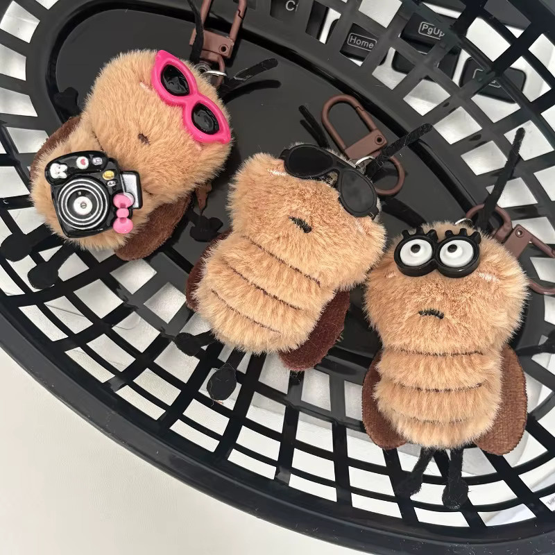 3er Set Puppe Plüsch-Schlüsselanhänger, Unisex - Bild 3