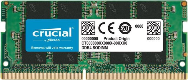 Crucial RAM D4 3200 8GB C22 Arbeitsspeicher in Grün (CT8G4DFRA32AT) - Bild 1