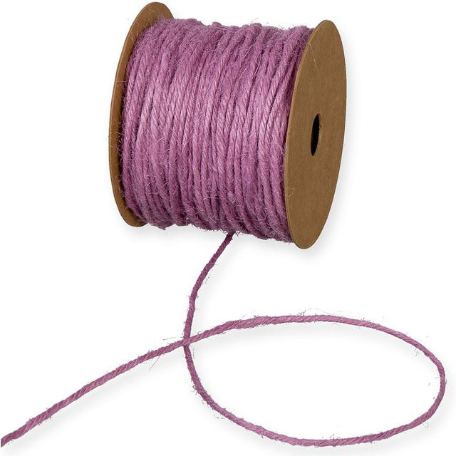 Halbach Jutekordel Basic in Beere/Violett aus Jute - Bild 1