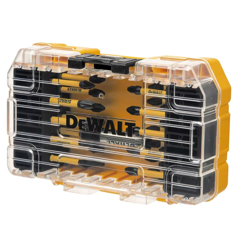 DeWalt DT70730T-QZ 25-teiliges magnetisches Schraubendreher-Bit-Set mit 8 mm Steckschlüsselkopf in Gelb für Holz und Metall - Bild 3