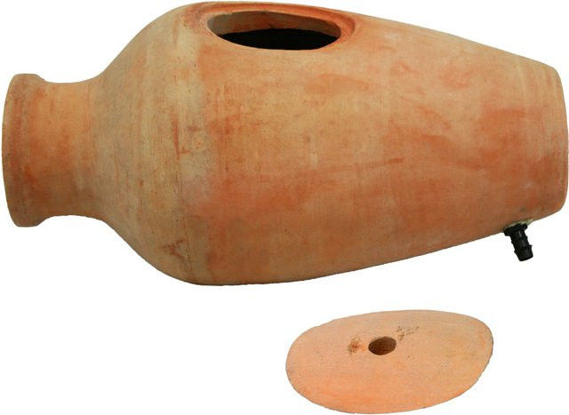 Acqua Arte Dekor-Teichfilter Amphora in Terrakotta, B/T/H: 60 x 30 x 28 cm - Bild 1