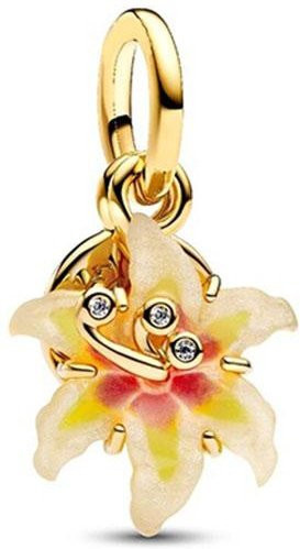 YIRAN Jewelry Charm, Kupfer, Gold, Perle, Zirkonia, Damen - Bild 1
