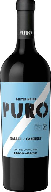 Dieter Meier Puro Malbec Cabernet Mendoza 2023 Rotwein trocken 0,75 l - Bild 1