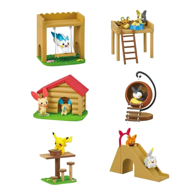 Rement Pokémon Wald Spielplatz, Blind Box, Desktop Decor - Bild 2