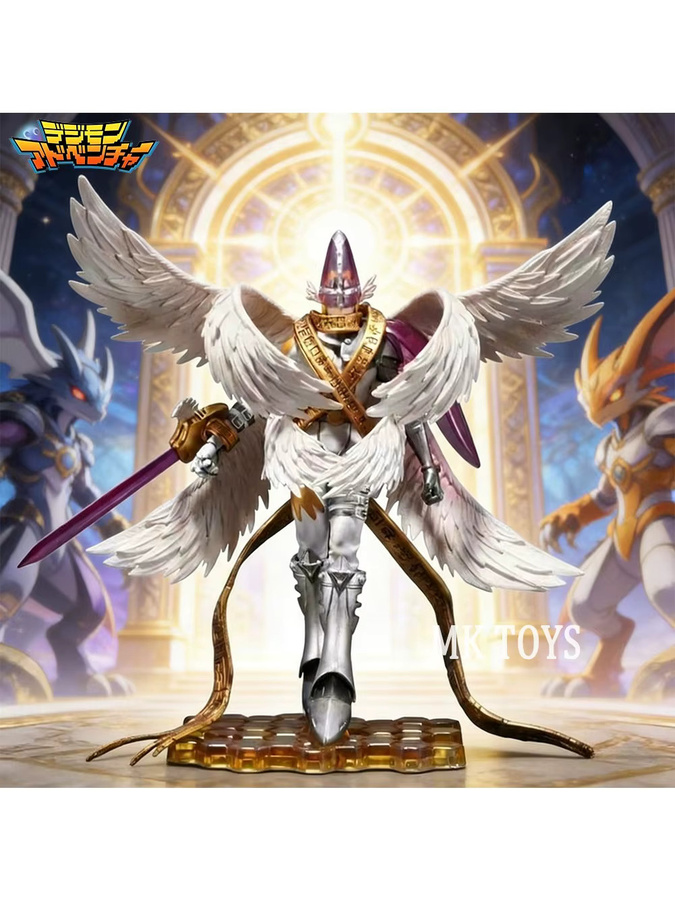 Bandai Digimon Adventure Heiliger Angemon, Actionfigur, 22cm - Bild 3