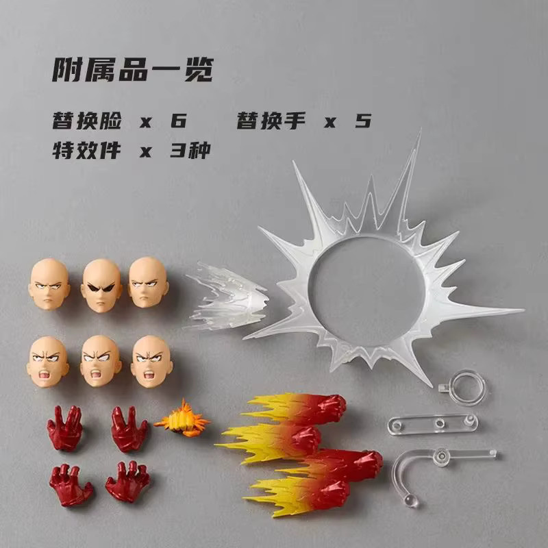 Kaiyodo One Punch Man Saitama Yamaguchi Revoltech Actionfigur - Bild 4