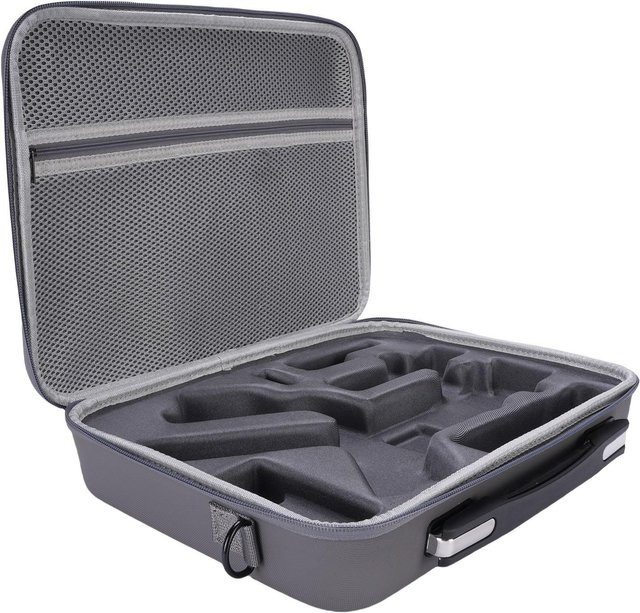 Koogeelife Wasserdichte PU Aufbewahrungstasche für RS 4 Mini, Tragbare Reise-Umhängetasche und Schutzhandtasche, Grau - Bild 1