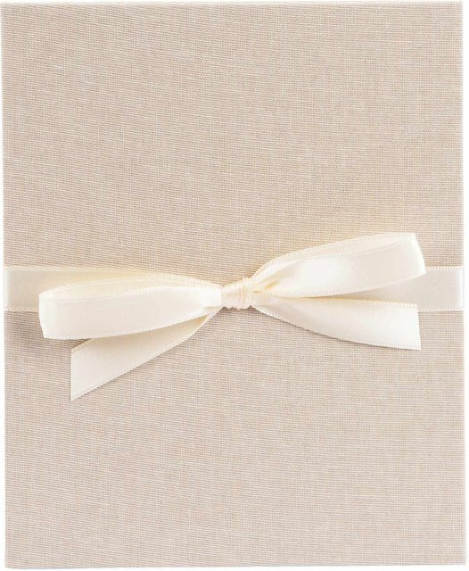 goldbuch Leporello Fotoalbum für 10 Fotos in Beige mit schwarzen Seiten, B: 15,5 cm, H: 19,0 cm - Bild 1