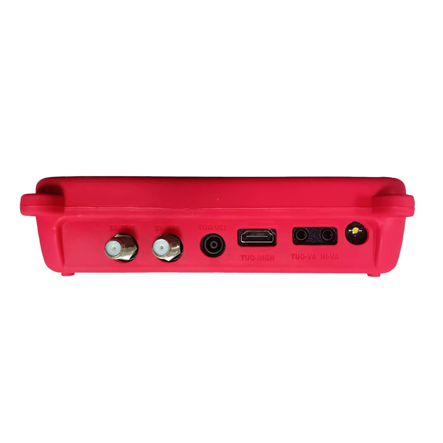 SATLINK Kombi-Messgerät und Satellitenfinder für DVB-S/S2/T/T2/C mit Full HD 1080P Unterstützung für MPEG-2/4, H.264, H.265 (10 Bit) sowie QPSK, 8PSK und 16PSK in Schwarz und Rot - Bild 3