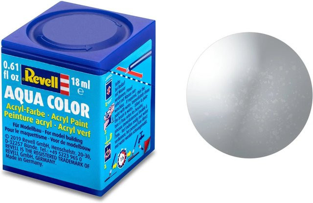 Revell Metallic Silver Aqua Color Acrylic 18ml - Bild 1