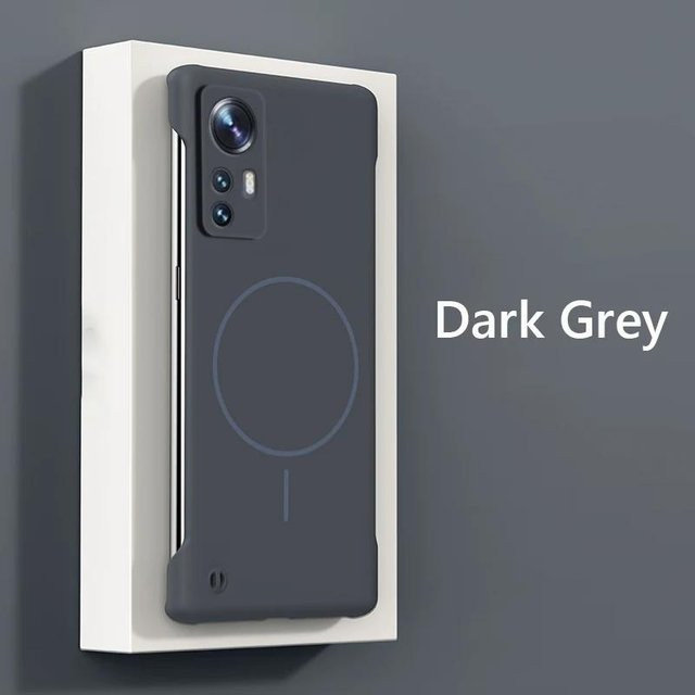 Rahmenlose magnetische kabellose Lade-Handyhülle für Xiaomi 12 Pro 12X 5G in verschiedenen Farben - Bild 1