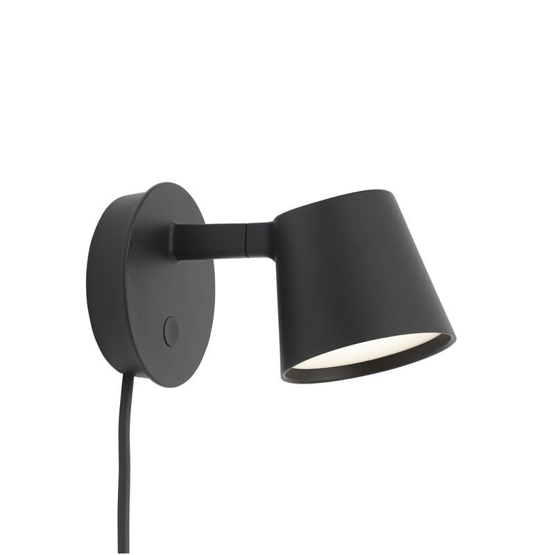 Muuto Tip LED-Wandleuchte Schwarz mit 2700K Lichtfarbe - Bild 2