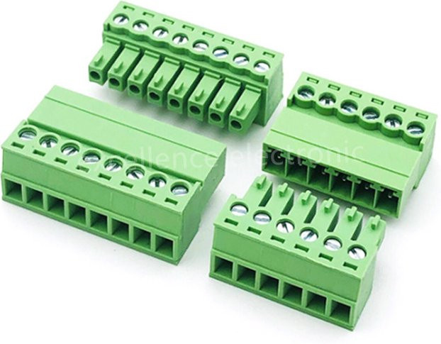 Antenne Butt Schweißen Typ 15EDGRK-3,5mm Plug-in Terminal Block Set mit Männlich und Weiblich Buchse in Grün - Bild 1