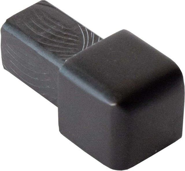 Dalsys Endstück Quadratprofil 8mm aus Aluminium eloxiert in Schwarz - Bild 1