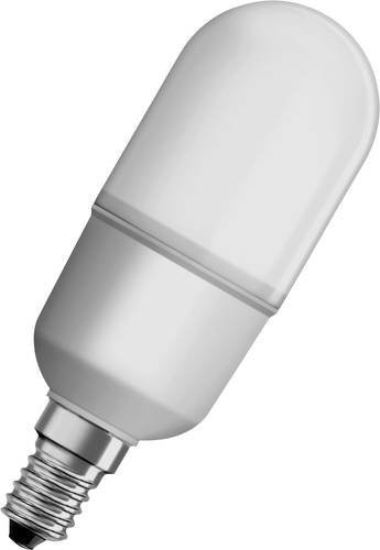 Osram LED Leuchtmittel E14 Kolbenform Neutralweiß 9W 75W Energieeffizienzklasse E Durchmesser: 3,6 cm, Länge: 11,8 cm - Bild 1