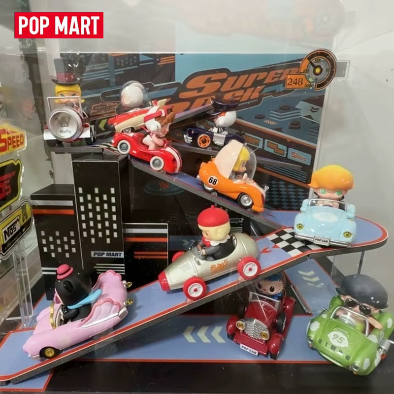 POP MART POPCAR Super Track, Anime-Figur, Blindbox, Bunt / Mehrfarbig - Bild 4