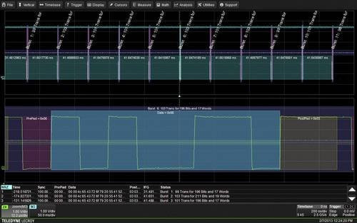 Teledyne LeCroy HDO4K-I2CBUS TD Software - Bild 1