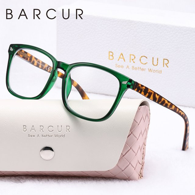 BARCUR Lesebrille, Vollrand, quadratisch - Bild 1
