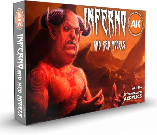 AK Interactive Inferno and Red Creatures, Fantasy, Rot - Bild 1