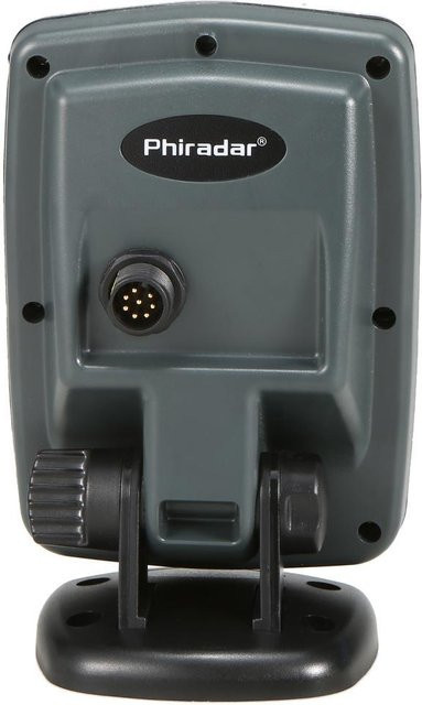 Igeteck Tragbarer 3,5-Zoll-LCD-Fischfinder mit Sonarsensor und Alarm in Grau - Bild 1