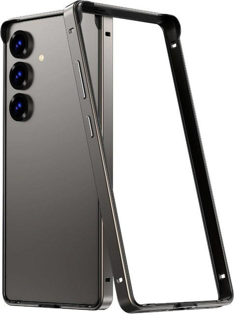 Schutzhülle aus Aluminium-Metallrahmen für Samsung Galaxy S26 S25 S24 Ultra Plus in Schwarz mit Wärmeableitung - Bild 1