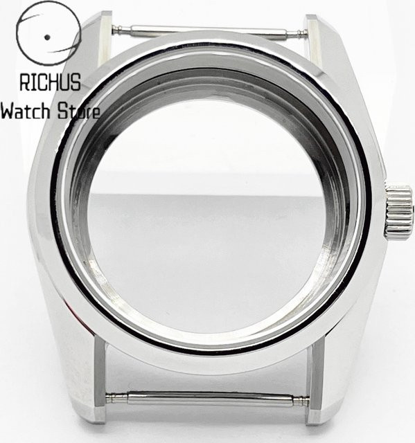RICHUS Uhrengehäuse Edelstahl, Silber, 36 mm, Unisex - Bild 1