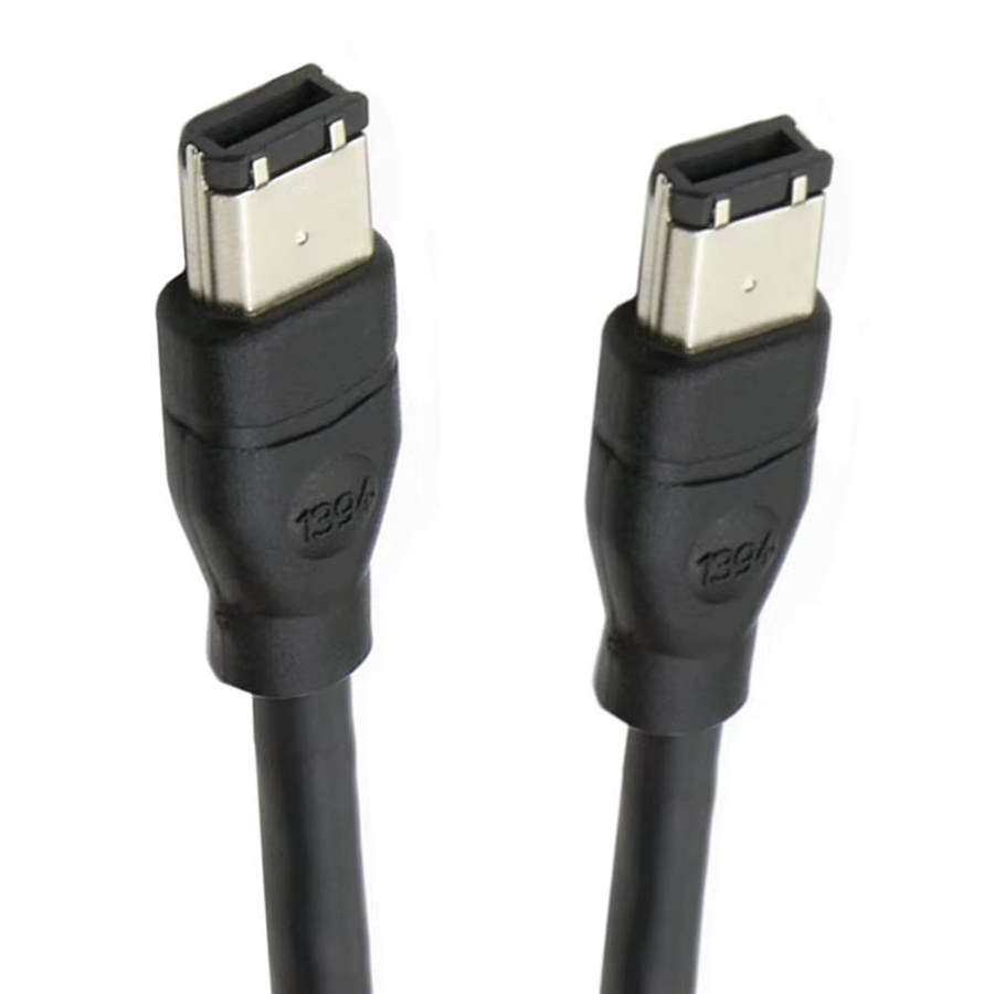 BSN IEEE1394A Firewire Datenkabel 6P auf 6P in Schwarz - Bild 3