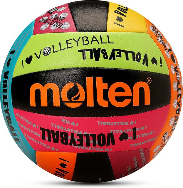 Molten Volleyball, Standardgröße 5, Größe 4, Bunt / Mehrfarbig - Bild 1