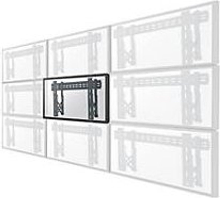 Neomounts LED-VW1000BLACK TV-Wandhalterung, schwarz, ausziehbar, für Fernseher von 81,3 cm bis 190,5 cm, VESA 200x200 mm - Bild 2