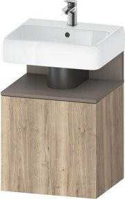 Duravit Waschtischunterschrank Qatego in Eich marmoriert, B/T/H: 49 x 42 x 64,5 cm - Bild 1