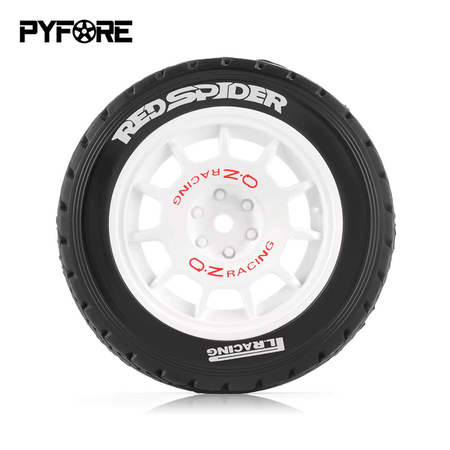 PYFORE Racing Reifen, 4-teiliges Set, 1:10 RC Modell Rallye Auto - Bild 2