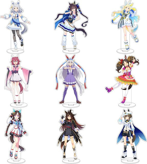 Bandai Pretty Derby Tamamo Cross Cheval Grand Dorumente Cos Acryl-Figur, Standfigur - Bild 1