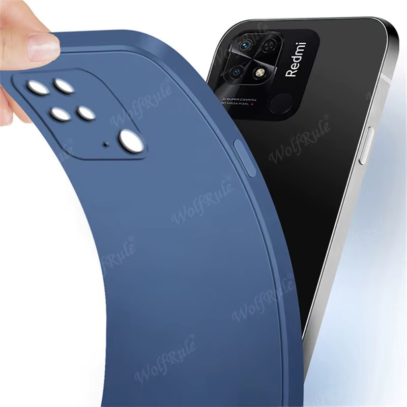 Xiaomi Silikon Schutzhülle für Redmi Note 15 Pro, Redmi Note 15 Pro Plus und Redmi Note 15, weiches TPU Case in Grau oder Blau - Bild 4