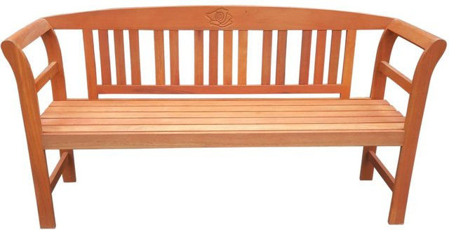 Prestige Home Living 3-Sitzer Gartenbank aus Akazienholz mit Armlehnen in Rose, B/T/H: 157 x 48,5 x 82 cm - Bild 2