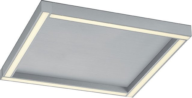 Bankamp Line 7796 LED-Deckenleuchte aus Aluminium in Silber und Weiß mit dim2warm Funktion - Bild 1