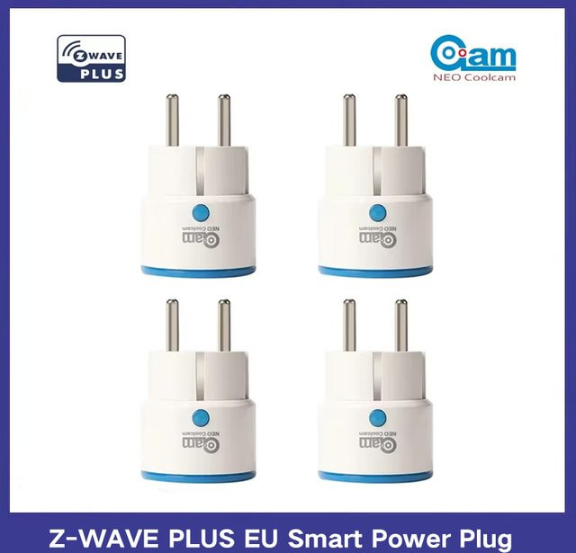 NEO Coolcam Z-Wave Plus EU Smart Power Steckdose für dein Smart Home System in Weiß - Bild 1