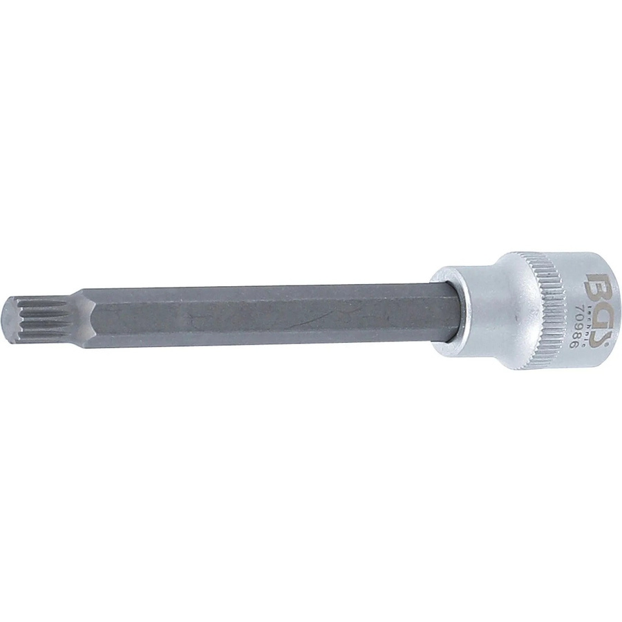 BGS Spezial Bit Einsatz für XZN mit 10 mm Innenvierkant 3/8 Zoll in Silber aus Edelstahl - Bild 2