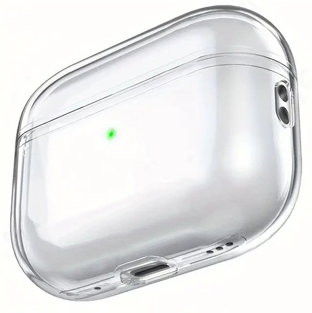 ZEKS Transparente TPU-Schutzhülle für AirPods Pro 3 (2025) und AirPods 4 (2024) stoßfestes Case - Bild 1