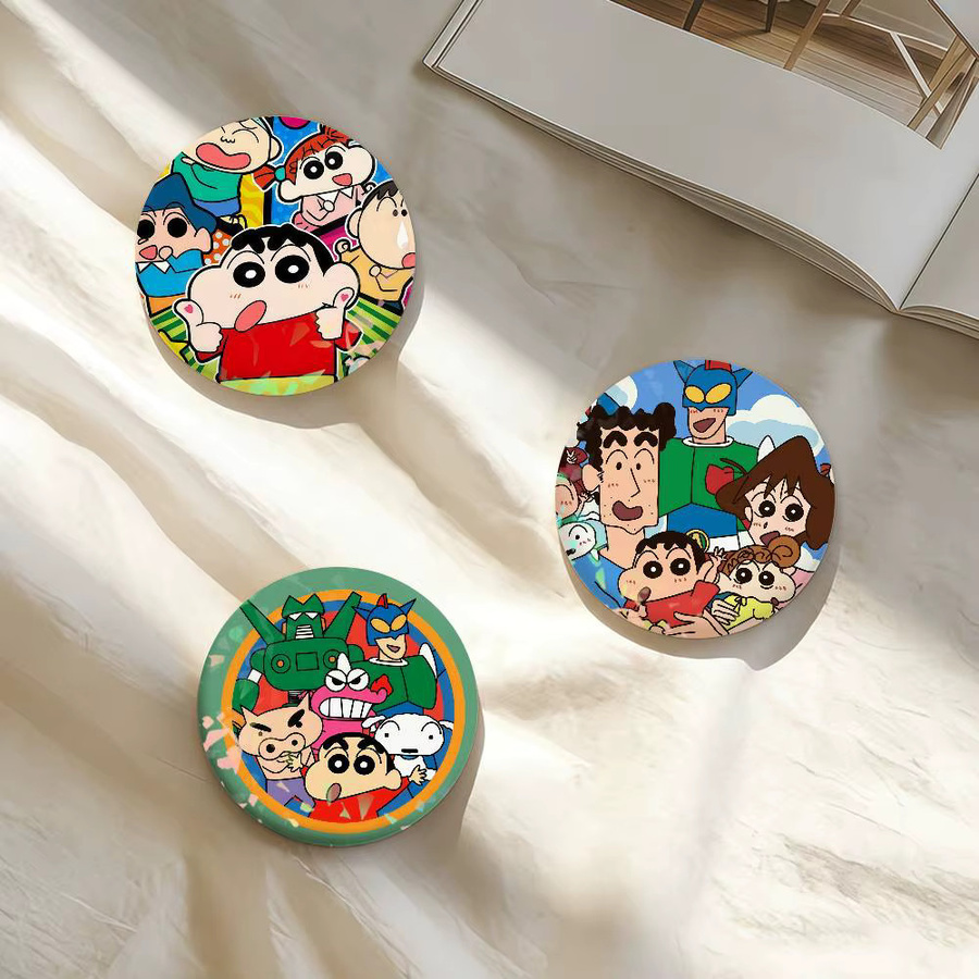 CRAYON SHINCHAN Brosche, Laser-Abzeichen, Unisex - Bild 3
