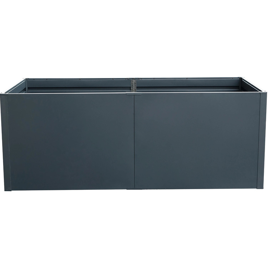Floraworld Metall Hochbeet Twin-Wall in Anthrazit, B/T/H: 100 x 76 x 200 cm - Bild 2
