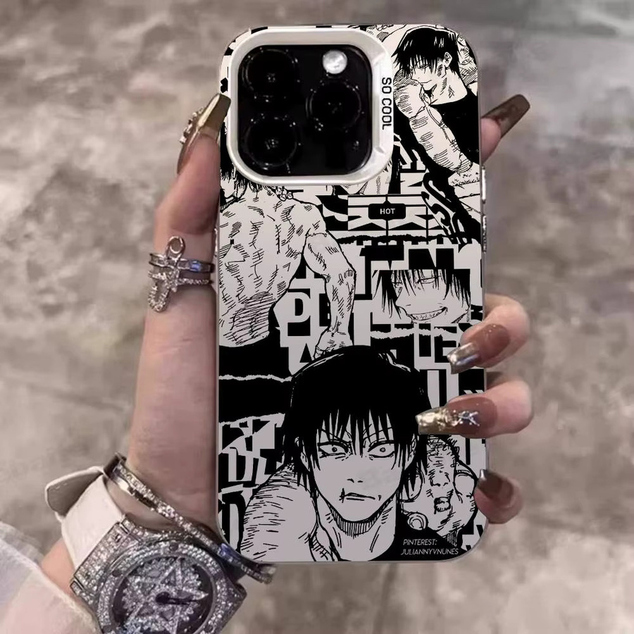 Moetch Handyhülle Jujutsu Toji Fushiguro Design für iPhone 11 bis iPhone 17 Pro Max Plus Pro Bunt - Bild 2