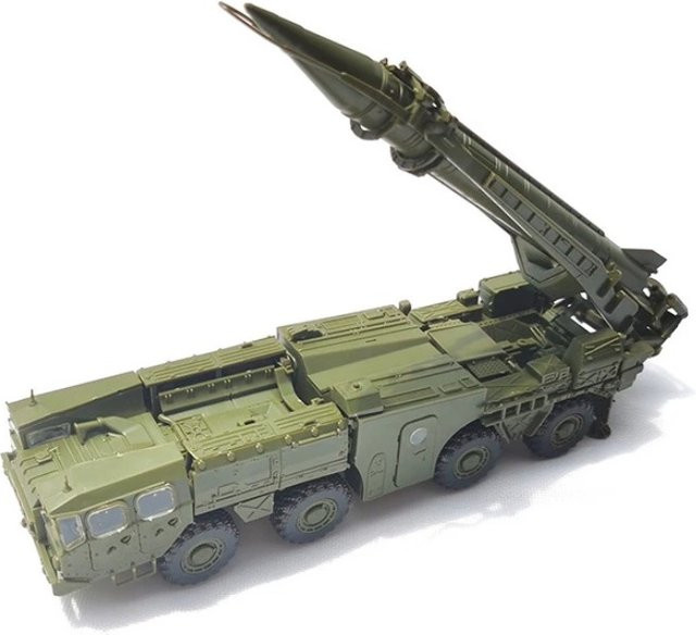 GRAPMAN Ehemaliger sowjetischer Scud B-Typ Raketenstartfahrzeug Militär LKW, 1:72, Spielzeug Fahrzeug - Bild 1