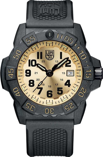 Luminox Herrenuhr, Quarz, Karbon, 45 mm, Silikon, 20 ATM - Bild 1