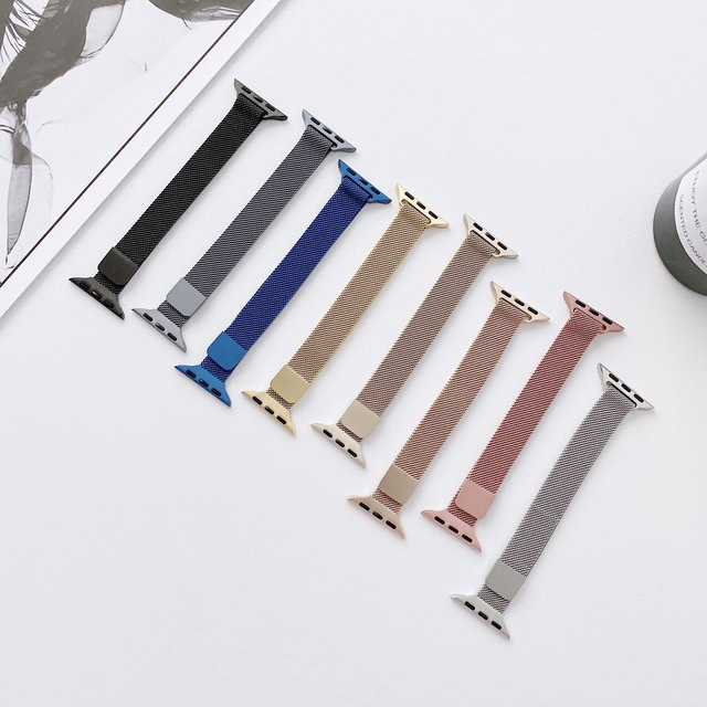 Lerxiuer Uhrenarmband Edelstahl, Silber, Unisex - Bild 1