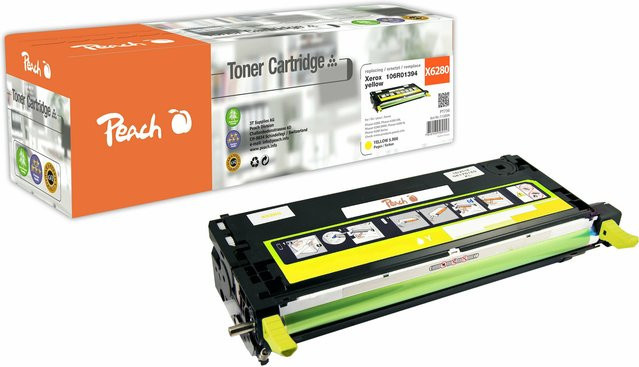 Peach X013 Toner gelb für Xerox Phaser 6280, 6280 DN, 6280 DNM, 6280 N (wiederaufbereitet) - Bild 1