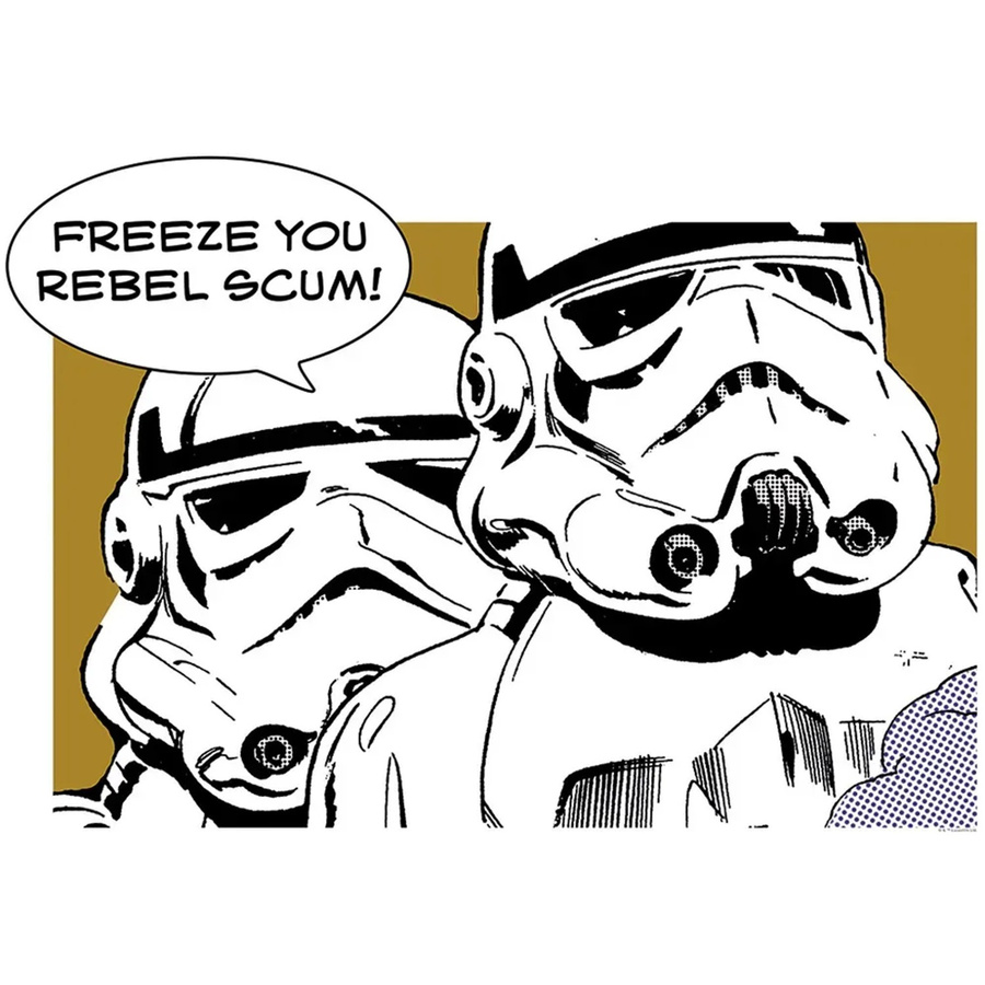 Komar Wandbild Star Wars Stormtrooper bunt, B/H: 70 x 50 cm - Bild 2