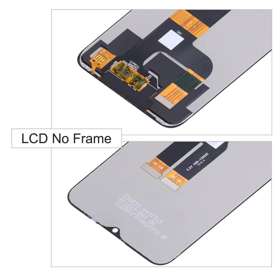 Sinmaytai LCD Display Touchscreen mit Rahmen für Oppo Realme C30s RMX3690 und Realme C30 RMX3581 in Schwarz, 6.5 Zoll - Bild 3